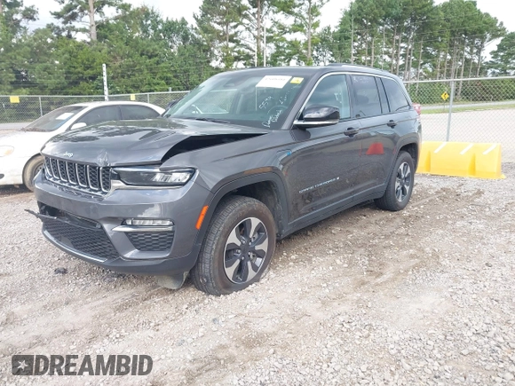 2024 Jeep Grand Cherokee with VIN 1C4RJYB60RC720835, listed as a IAAI auction lot 42608981 with 46,122 mi miles and . Bid and sale history available at DreamBid. Image 2.