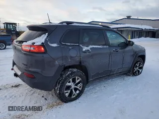 2017 Jeep Cherokee Trailhawk L Plus with VIN 1C4PJMBS2HD228037, listed as a Copart auction lot 41365075 with 84,479 mi miles and Salvage Title. Bid and sale history available at carsss.com. Image 3.