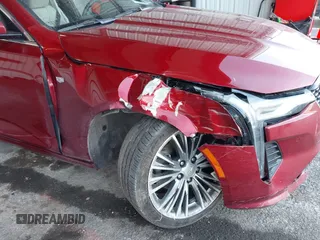 2022 Cadillac CT4 Premium Luxury z VIN 1G6DF5RK1N0117257, wystawiony jako IAAI lot #41782153 z przebiegiem 72 109 mil mil oraz . Historia ofert i sprzedaży dostępna na DreamBid. Obrazek 6.
