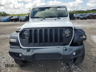 2020 Jeep Wrangler Unlimited Sport S с VIN 1C4HJXDN6LW265960, выставлен на аукционе Copart как лот 55750775 с пробегом 62 990 миль миль и На запчасти • Non repairable. История ставок и продаж доступна на DreamBid. Изображение 5.