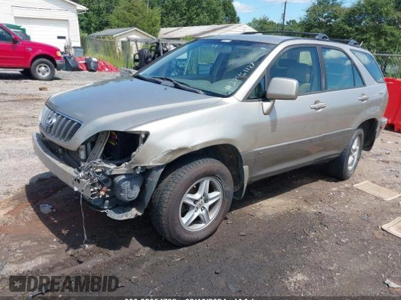 2002 Lexus RX 300 with VIN JTJGF10U920133281, listed as a IAAI auction lot 38054792 with 220,304 mi miles and . Bid and sale history available at DreamBid. Image 2.