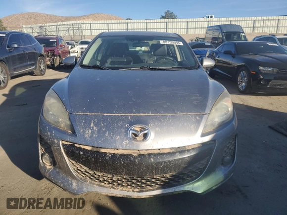 2013 Mazda 3 i Grand Touring with VIN JM1BL1W70D1761833, listed as a Copart auction lot 80150094 with Not Provided miles and Salvage Title. Bid and sale history available at carsss.com. Image 5.
