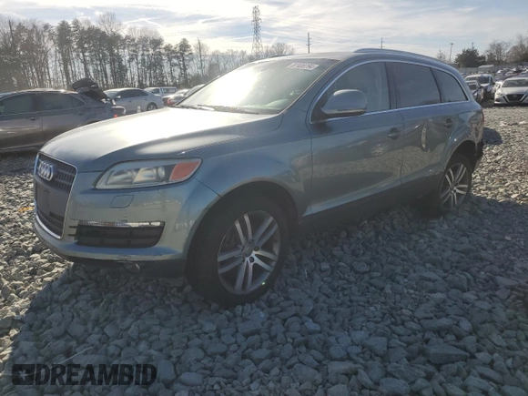 2008 Audi Q7 Premium with VIN WA1BY74L58D007894, listed as a Copart auction lot 87406794 with 103,583 mi miles and Salvage title. Bid and sale history available at DreamBid. Image 1.