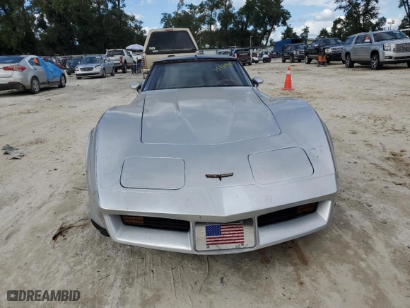 1981 Chevrolet Corvette with VIN 1G1AY8762BS419702, listed as a Copart auction lot 75984184 with 46,127 mi miles and Salvage Title. Bid and sale history available at carsss.com. Image 5.