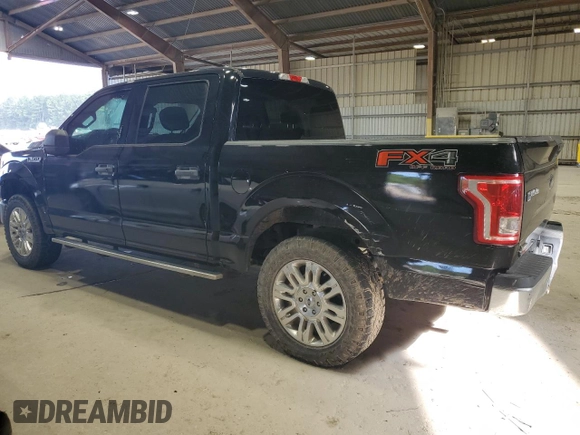 2017 Ford F-150 XL with VIN 1FTEW1EF0HKD68735, listed as a Copart auction lot 56381005 with 209,075 mi miles and Clean title. Bid and sale history available at DreamBid. Image 2.