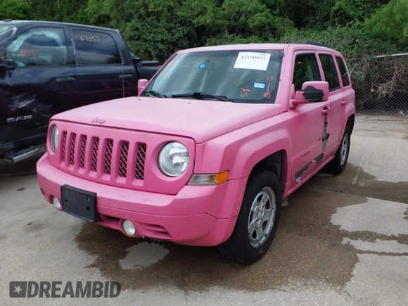 2016 Jeep Patriot Sport with VIN 1C4NJPBA6GD688011, listed as a IAAI auction lot 42150953 with 194,523 mi miles and . Bid and sale history available at carsss.com. Image 6.