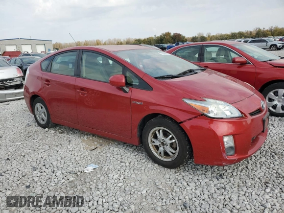 2010 Toyota Prius II with VIN JTDKN3DU8A5132226, listed as a Copart auction lot 86892974 with 197,035 mi miles and Non Repairable. Bid and sale history available at carsss.com. Image 4.