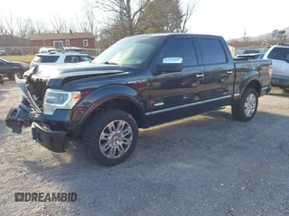 2013 Ford F-150 XL with VIN 1FTFW1ETXDFD91839, listed as a IAAI auction lot 41616044 with 182,647 mi miles. Bid and sale history available at carsss.com. Image 2.