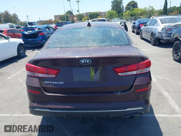 2020 Kia Optima LX with VIN 5XXGT4L32LG426326, listed as a IAAI auction lot 42533007 with 38,193 mi miles and . Bid and sale history available at DreamBid. Image 16.