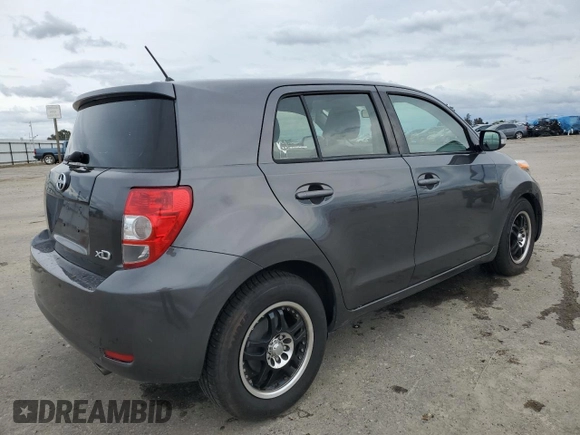 2008 Scion xD with VIN JTKKU10448J031272, listed as a Copart auction lot 51302185 with 121,055 mi miles and Salvage Title. Bid and sale history available at carsss.com. Image 3.