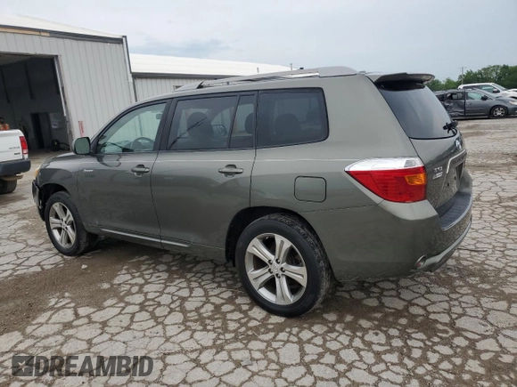 2009 Toyota Highlander Sport z VIN JTEES43A792137929, wystawiony jako Copart lot #57328775 z przebiegiem 205 297 mil mil oraz Czysty tytuł • Clean title. Historia ofert i sprzedaży dostępna na DreamBid. Obrazek 2.