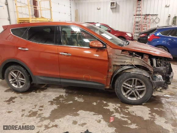 2017 Hyundai Santa Fe Sport 2.4L with VIN 5XYZTDLB8HG439889, listed as a IAAI auction lot 41416462 with 140,602 mi miles. Bid and sale history available at carsss.com. Image 13.