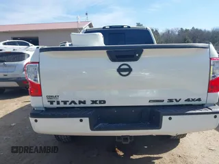 2018 Nissan Titan XD SV with VIN 1N6BA1F40JN523851, listed as a IAAI auction lot 41800730 with 104,527 mi miles. Bid and sale history available at carsss.com. Image 16.
