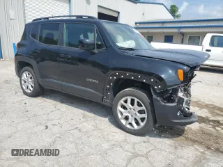 2018 Jeep Renegade Latitude with VIN ZACCJBBBXJPH52403, listed as a Copart auction lot 59636375 with 68,860 mi miles and Salvage title. Bid and sale history available at DreamBid. Image 4.