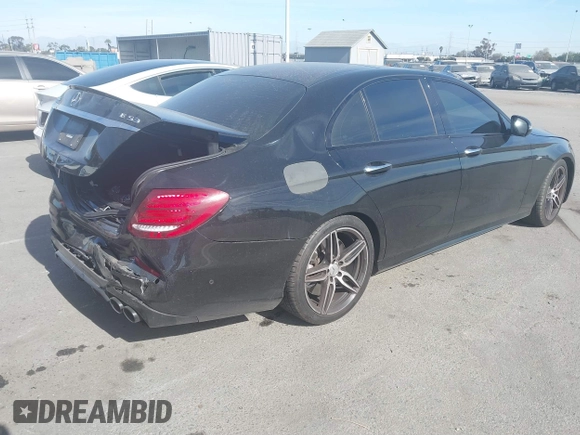 2020 Mercedes-Benz E AMG E 53 with VIN WDDZF6BB9LA756907, listed as a IAAI auction lot 41425723 with 66,327 mi miles. Bid and sale history available at carsss.com. Image 4.