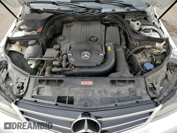 2014 Mercedes-Benz C 250 Sport with VIN WDDGF4HB4EG217324, listed as a Copart auction lot 50651105 with 106,304 mi miles and Salvage Title. Bid and sale history available at DreamBid. Image 12.