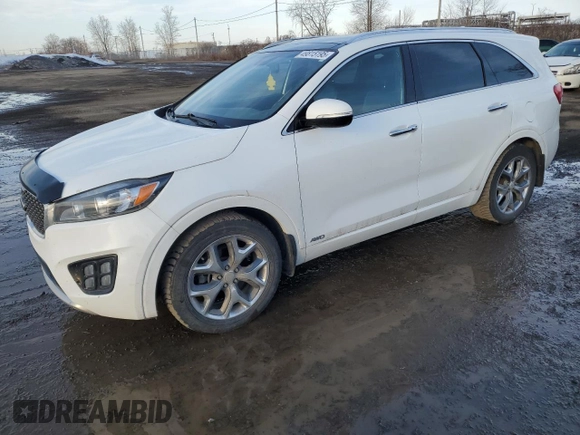 2018 Kia Sorento SX with VIN 5XYPKDA58JG353964, listed as a Copart auction lot 49815195 with 174,753 mi miles and Salvage Title. Bid and sale history available at carsss.com. Image 1.