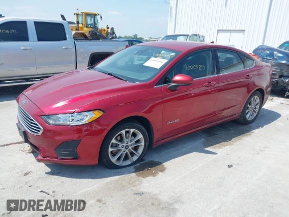 2019 Ford Fusion Hybrid SE with VIN 3FA6P0LU6KR243678, listed as a IAAI auction lot 40004890 with 138,533 mi miles. Bid and sale history available at carsss.com. Image 17.