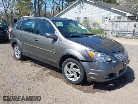 2005 Pontiac Vibe with VIN 5Y2SL63865Z427576, listed as a IAAI auction lot 42051342 with 159,708 mi miles. Bid and sale history available at carsss.com. Image 1.