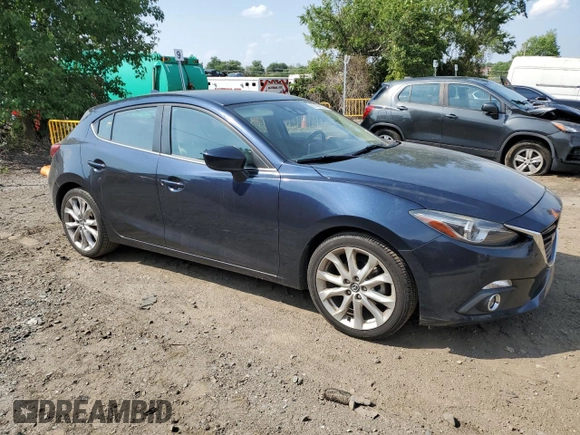 2016 Mazda 3 S Grand Touring with VIN JM1BM1N37G1332513, listed as a Copart auction lot 60492095 with 85,986 mi miles and Salvage title. Bid and sale history available at DreamBid. Image 4.