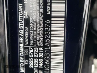 2020 Mercedes-Benz S-Class S 450 with VIN WDDUG6GB1LA523376, listed as a Copart auction lot 73912084 with 52,406 mi miles and Salvage Title. Bid and sale history available at carsss.com. Image 14.