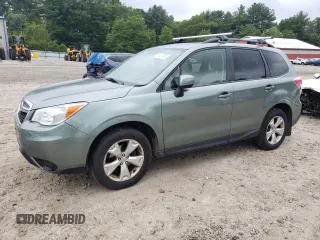 2014 Subaru Forester Premium z VIN JF2SJAEC0EH458100, wystawiony jako Copart lot #61491705 z przebiegiem 121 954 mil mil oraz Czysty tytuł • Clean title. Historia ofert i sprzedaży dostępna na DreamBid. Obrazek 1.