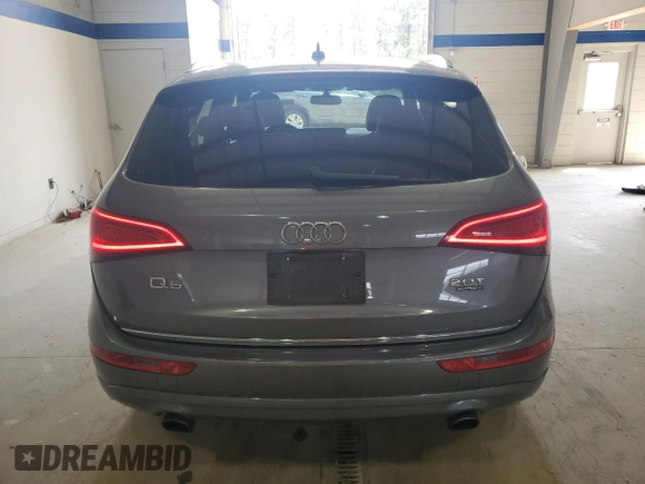 2016 Audi Q5 Premium with VIN WA1C2AFP6GA021919, listed as a Copart auction lot 52882585 with 96,291 mi miles and Clean Title. Bid and sale history available at carsss.com. Image 6.