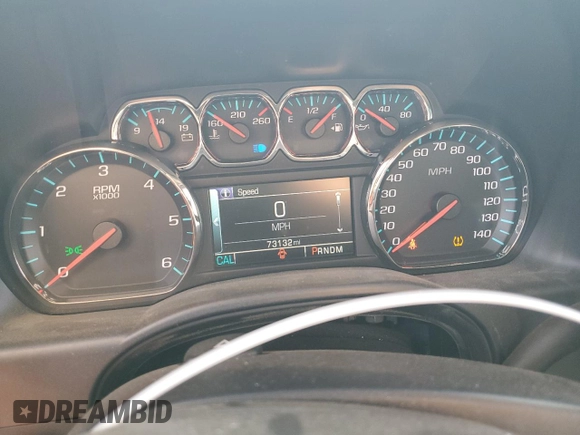 2015 Chevrolet Silverado 1500 LT with VIN 3GCPCREC4FG509459, listed as a Copart auction lot 54014785 with 73,132 mi miles and Salvage Title. Bid and sale history available at DreamBid. Image 9.