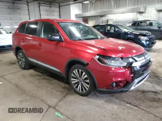 2019 Mitsubishi Outlander ES with VIN JA4AD2A30KZ012753, listed as a Copart auction lot 61459495 with 81,447 mi miles and Salvage title. Bid and sale history available at DreamBid. Image 4.
