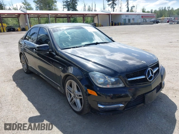 2012 Mercedes-Benz C 250 Sport with VIN WDDGF4HB2CR214584, listed as a IAAI auction lot 42227064 with 128,309 mi miles and . Bid and sale history available at DreamBid. Image 1.