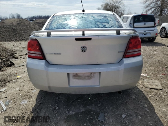 2008 Dodge Avenger SXT with VIN 1B3LC56K58N203931, listed as a Copart auction lot 50943335 with 206,897 mi miles and Salvage Title. Bid and sale history available at carsss.com. Image 6.