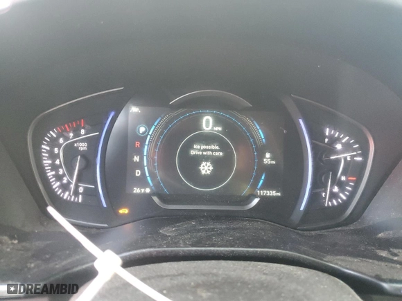 2019 Hyundai Santa Fe Limited with VIN 5NMS53AA5KH026678, listed as a Copart auction lot 86124644 with 117,335 mi miles and Clean Title. Bid and sale history available at carsss.com. Image 9.