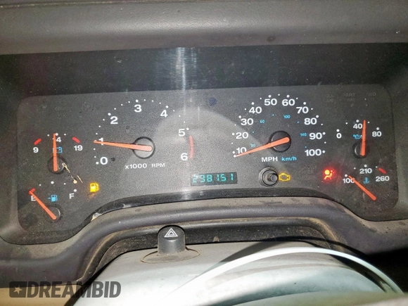 2001 Jeep Wrangler Sahara with VIN 1J4FA59S41P303519, listed as a Copart auction lot 59899545 with 238,151 mi miles and Clean title. Bid and sale history available at DreamBid. Image 9.