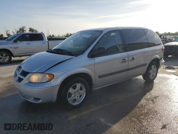 2005 Dodge Caravan SXT with VIN 1D4GP45R95B419486, listed as a Copart auction lot 60313045 with 180,615 mi miles and Salvage title. Bid and sale history available at DreamBid. Image 1.