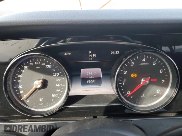 2017 Mercedes-Benz E-Class E 300 Luxury with VIN WDDZF4KB9HA077375, listed as a Copart auction lot 66361392 with 83,091 mi miles. Bid and sale history available at carsss.com. Image 9.