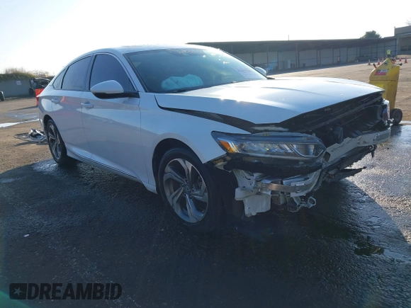 2019 Honda Accord EX-L with VIN 1HGCV2F53KA002062, listed as a IAAI auction lot 41455788 with 77,307 mi miles and . Bid and sale history available at DreamBid. Image 1.