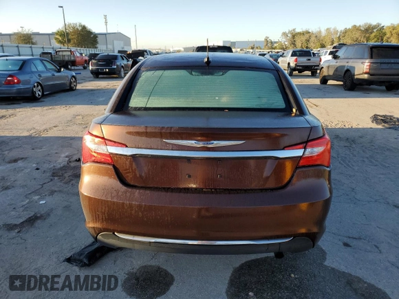 2012 Chrysler 200 Limited with VIN 1C3CCBCB3CN293031, listed as a Copart auction lot 77738704 with 130,398 mi miles and Salvage Title. Bid and sale history available at DreamBid. Image 6.