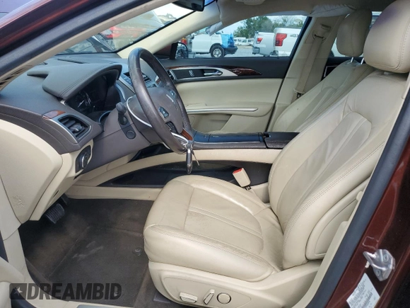 2015 Lincoln MKZ Hybrid with VIN 3LN6L2LU9FR600936, listed as a Copart auction lot 51903545 with 77,155 mi miles and Salvage Title. Bid and sale history available at carsss.com. Image 7.