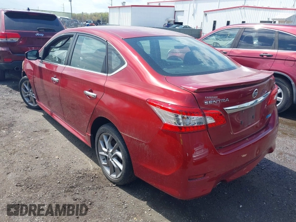 2014 Nissan Sentra SR z VIN 3N1AB7AP2EY302084, wystawiony jako IAAI lot #42034463 z przebiegiem 175 530 mil mil oraz . Historia ofert i sprzedaży dostępna na DreamBid. Obrazek 3.