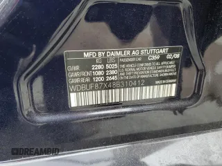 2008 Mercedes-Benz E 350 Luxury z VIN WDBUF87X48B310412, wystawiony jako Copart lot #58168015 z przebiegiem 147 515 mil mil oraz Szkoda całkowita • Salvage title. Historia ofert i sprzedaży dostępna na DreamBid. Obrazek 12.