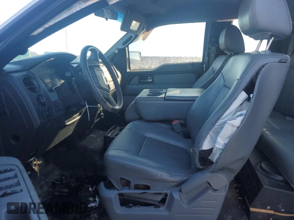2014 Ford F-150 XL with VIN 1FTFX1ET7EFA48842, listed as a Copart auction lot 46008955 with 91,027 mi miles and Salvage Title. Bid and sale history available at carsss.com. Image 7.