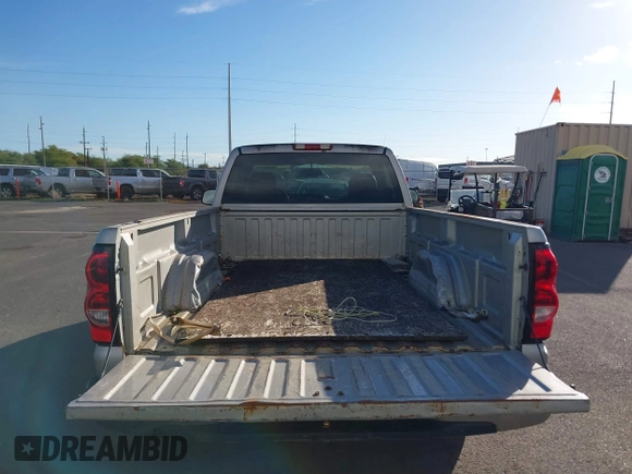 2006 Chevrolet Silverado 1500 Work Truck with VIN 1GCEC14X46Z248041, listed as a IAAI auction lot 41345560 with 130,434 mi miles and . Bid and sale history available at DreamBid. Image 8.