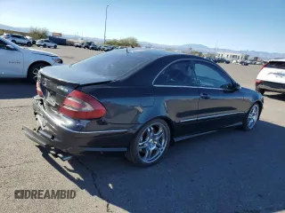 2005 Mercedes-Benz CLK 55 AMG with VIN WDBTJ76H15F161721, listed as a Copart auction lot 79685524 with 200,223 mi miles and Salvage Title. Bid and sale history available at DreamBid. Image 3.