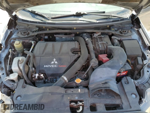 2010 Mitsubishi Lancer Ralliart z VIN JA32V6FV0AU030074, wystawiony jako Copart lot #52625195 z przebiegiem 140 543 mil mil oraz Szkoda całkowita • Salvage title. Historia ofert i sprzedaży dostępna na DreamBid. Obrazek 12.