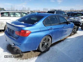 2013 BMW 3 Series 335i xDrive with VIN WBA3B9C56DF585606, listed as a Copart auction lot 46233045 with 213,218 mi miles and Salvage Title. Bid and sale history available at carsss.com. Image 3.