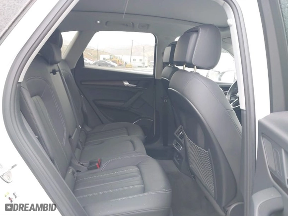 2022 Audi Q5 S line Premium with VIN WA1GAAFY8N2087702, listed as a IAAI auction lot 41432557 with 22,922 mi miles. Bid and sale history available at carsss.com. Image 8.