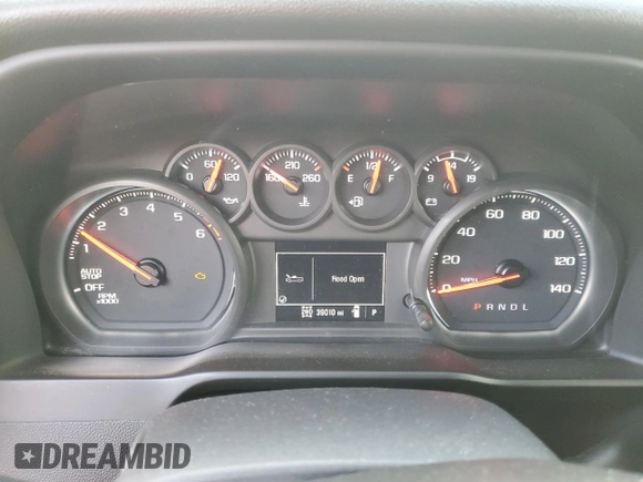 2023 Chevrolet Silverado 1500 with VIN 3GCPDAEK0PG115318, listed as a Copart auction lot 47929095 with 39,010 mi miles and Salvage Title. Bid and sale history available at DreamBid. Image 9.