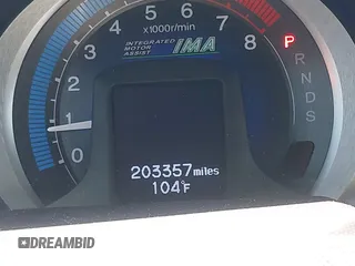 2010 Honda Insight EX with VIN JHMZE2H74AS041533, listed as a IAAI auction lot 42675766 with 203,357 mi miles and . Bid and sale history available at DreamBid. Image 15.