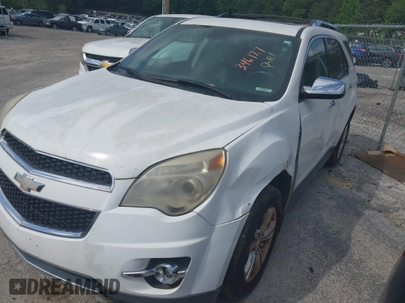2012 Chevrolet Equinox LTZ with VIN 2GNFLGEKXC6346127, listed as a IAAI auction lot 41994569 with 206,489 mi miles. Bid and sale history available at carsss.com. Image 2.