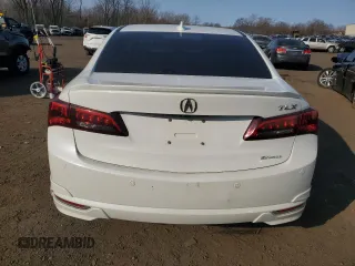 2015 Acura TLX V6 Advance with VIN 19UUB3F73FA003013, listed as a Copart auction lot 48968085 with 122,360 mi miles and Salvage Title. Bid and sale history available at carsss.com. Image 6.